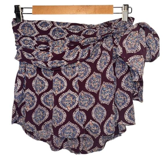Free People Boho Shorts | Extreme Solid Wrap Tie Waist Shorts Women’s size 2 - Picture 2 of 16